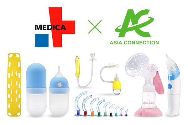 Výstava MEDICA 2023
13-16. listopadu 2023,
Hala 5 Stánek 5B33-5,
Asia Connection